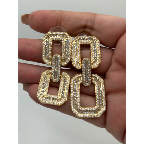 Eye Candy LA Luxe Collection 18k Gold Plated Earrings - Picture 4 of 11